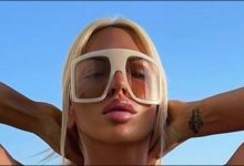 Photo of Skinula grudnjak i snimila se gola: Jelena Karleuša pozirala u trenirci i u toplesu s balkona u Dubaiju