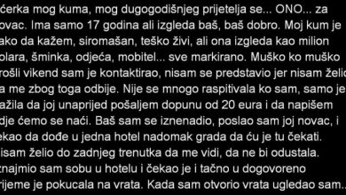 Photo of Kćerka mog kuma, mog dugogodišnjeg prijetelja se ono za novac